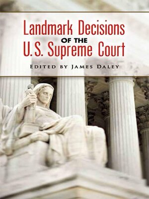 Landmark Decisions of the U.S. Supreme Court - ebook